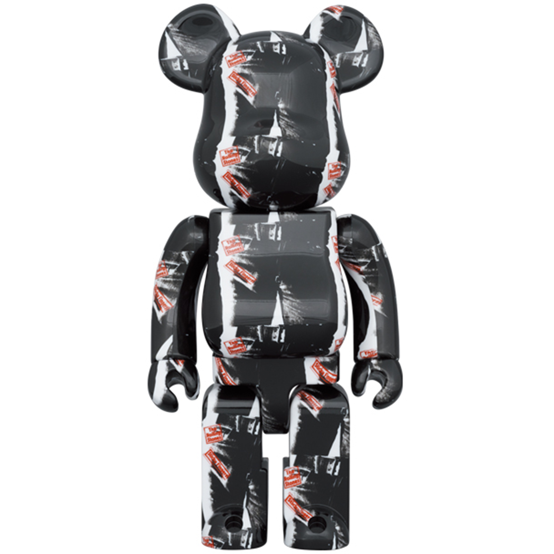 The Rolling Stones - BE@RBRICK Andy Warhol × The Rolling Stones "Sticky Fingers" 100% & 400%