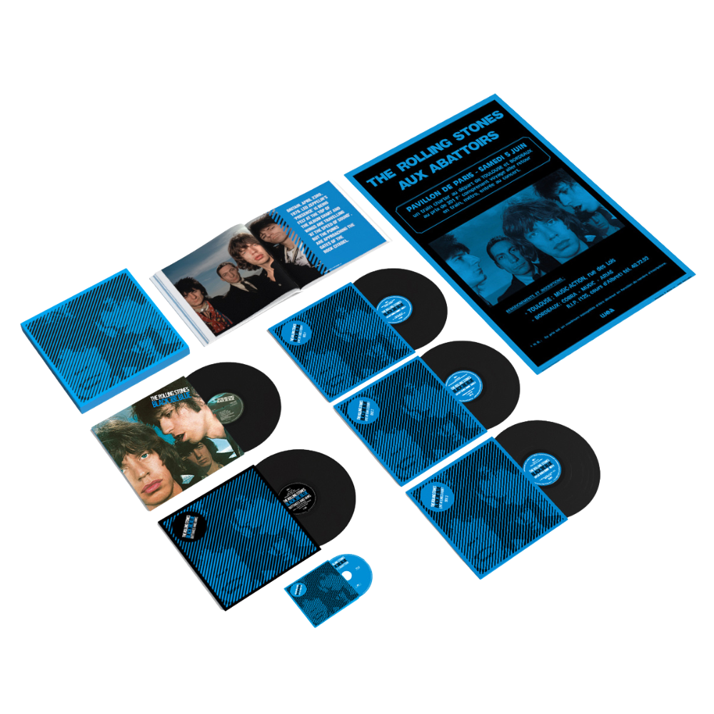 Black and Blue: Super Deluxe 5LP Blu Ray Boxset - The Rolling Stones