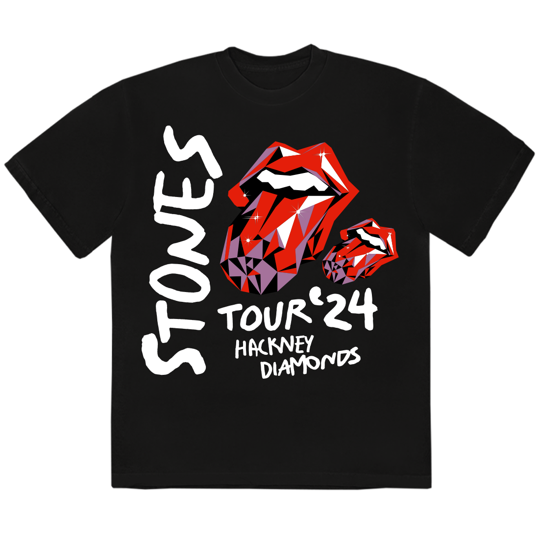 The Rolling Stones - Hackney Diamonds Tour Dateback T-shirt