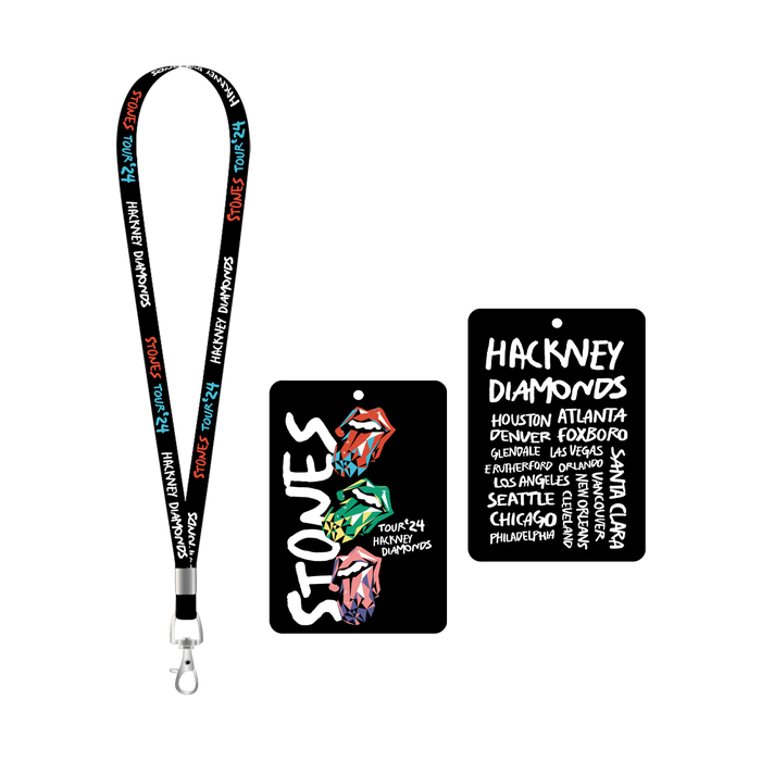 The Rolling Stones - Hackney Diamonds Tour Laminate & Lanyard