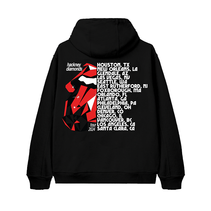 The Rolling Stones - Hackney Diamonds Tour Zip Hoodie