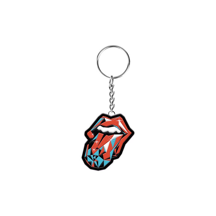 The Rolling Stones - Hackney Diamonds Tour Tongue Keychain