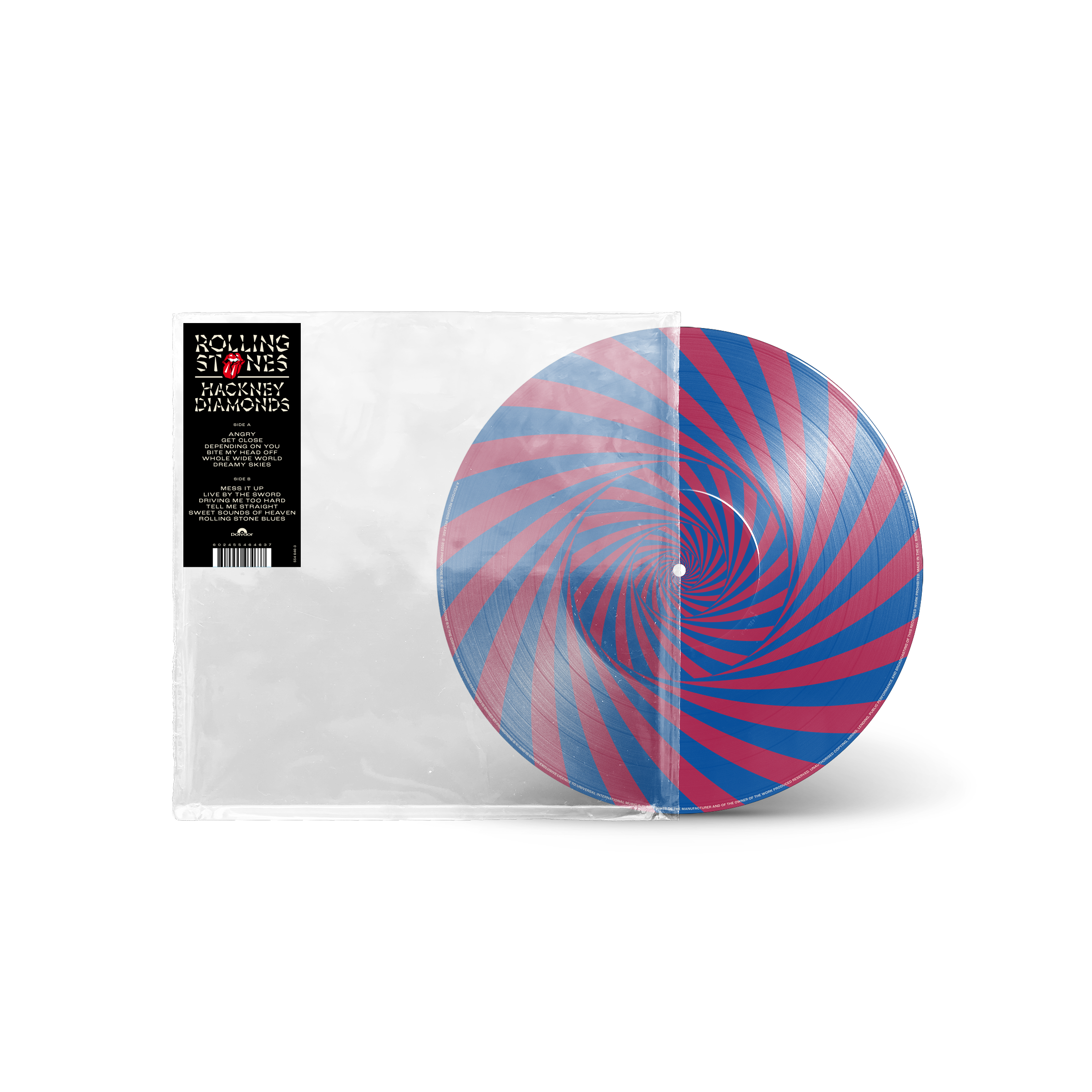 The Rolling Stones - Hackney Diamonds Barcelona FC Picture Disc