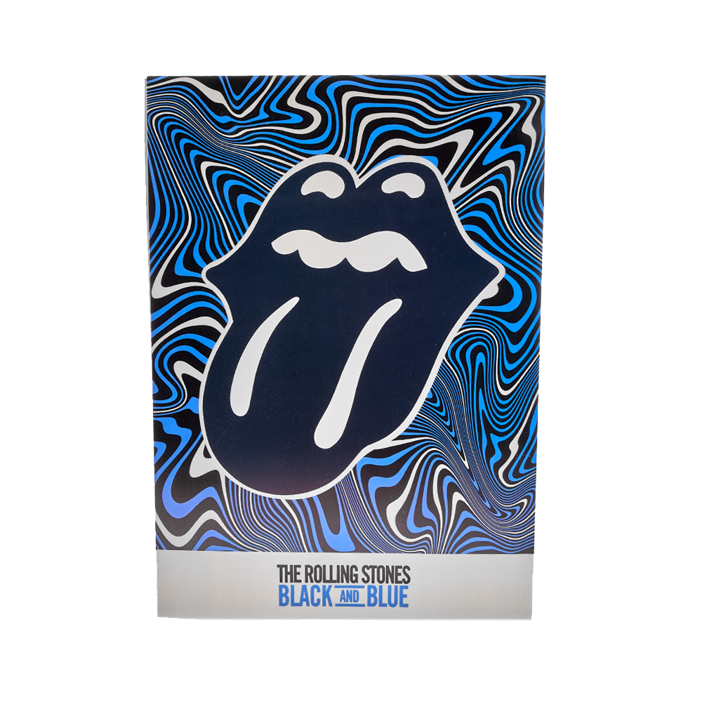 The Rolling Stones - Black and Blue Lenticular Poster