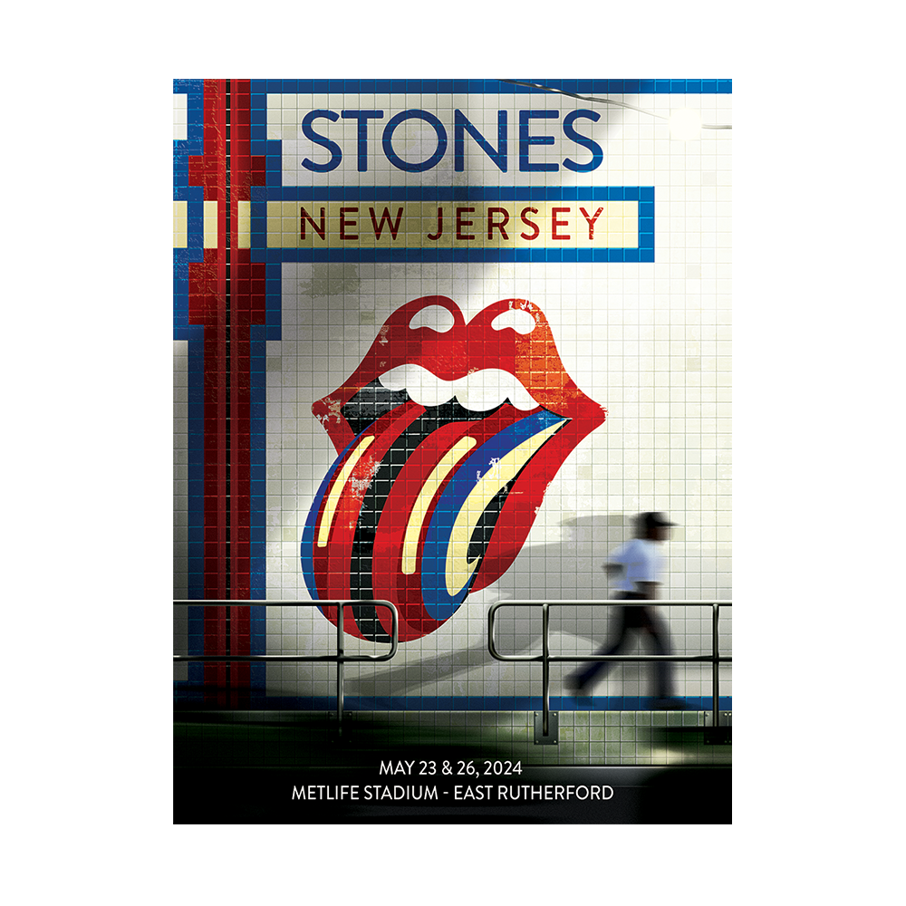 East Rutherford, NJ 2024 Lithograph - The Rolling Stones