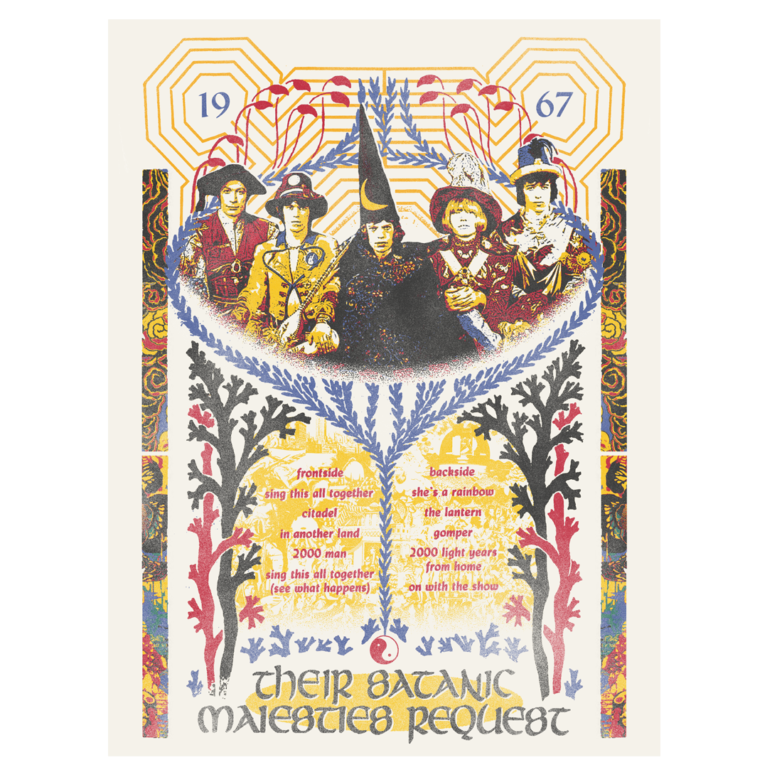 Their Satanic Majesties Request Litho - The Rolling Stones