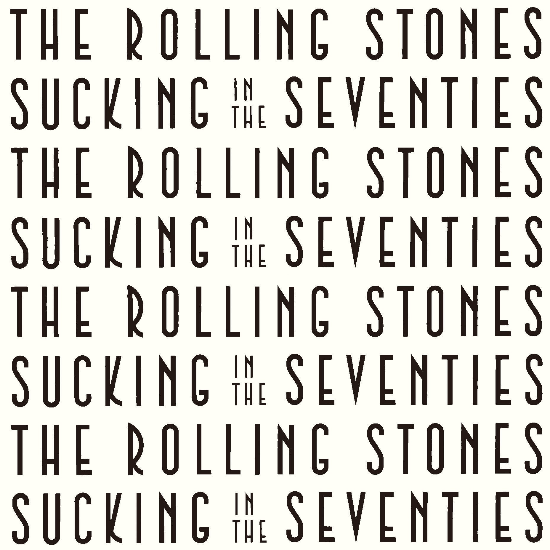 The Rolling Stones - Sucking In The Seventies (SHM-CD)