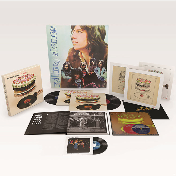 ROLLING STONES - LET IT top BLEED VINYL Set