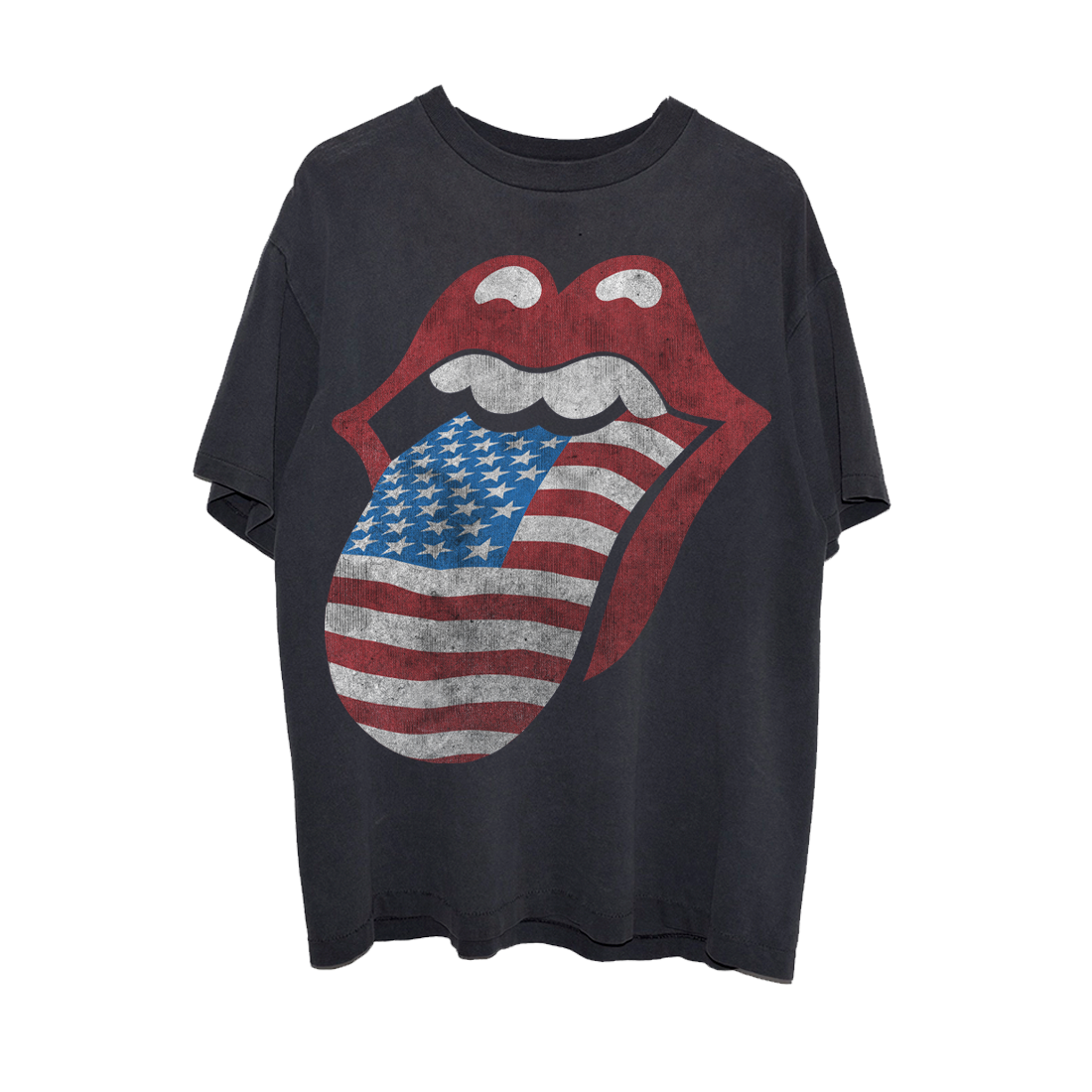 Mens The Rolling Stones Usa Tongue T-Shirt Mens The Rolling Stones Usa Tongue T-Shirt