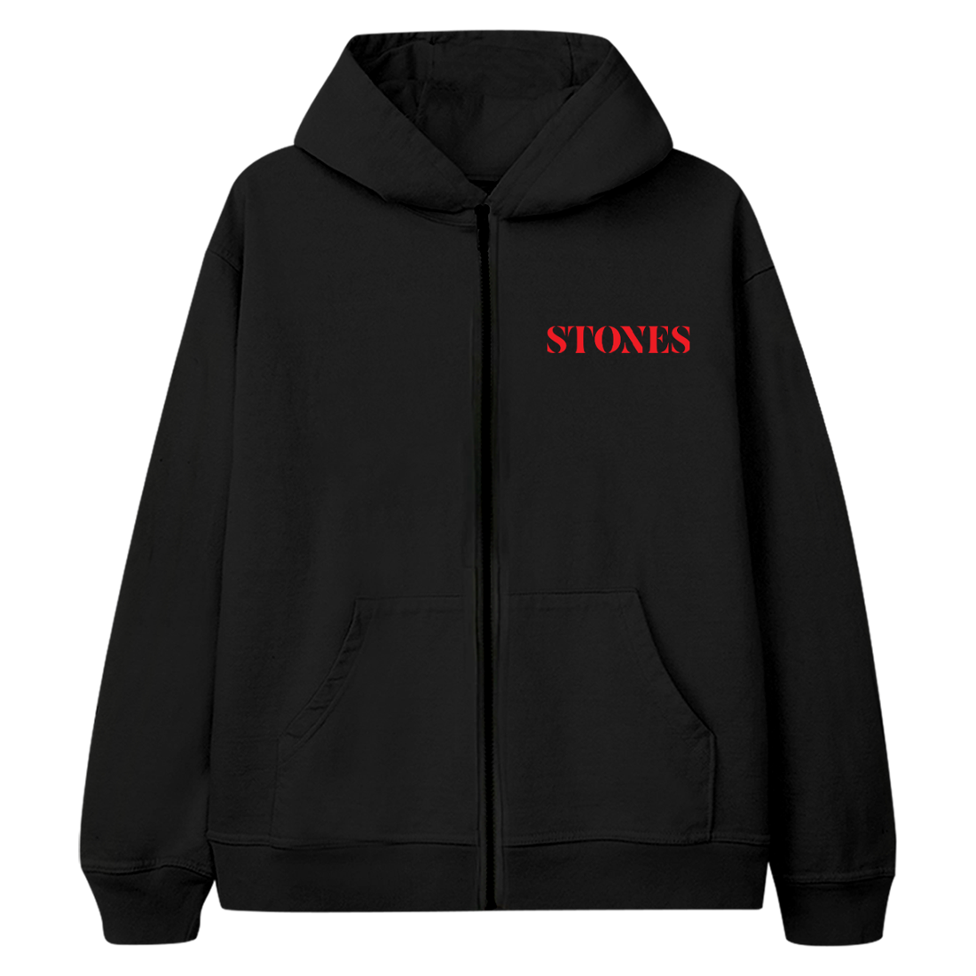 The Rolling Stones - Sixty Tongue Zip Hoodie