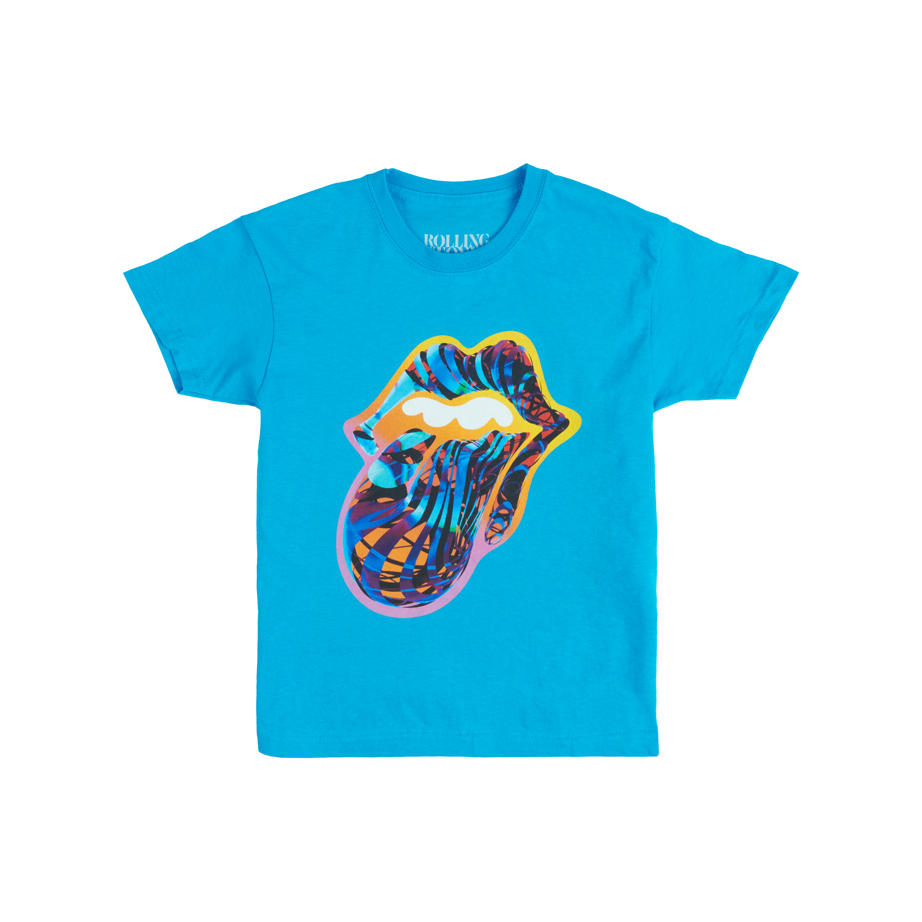 Sixty Cyberdelic Kids Blue Tour T-Shirt - The Rolling Stones
