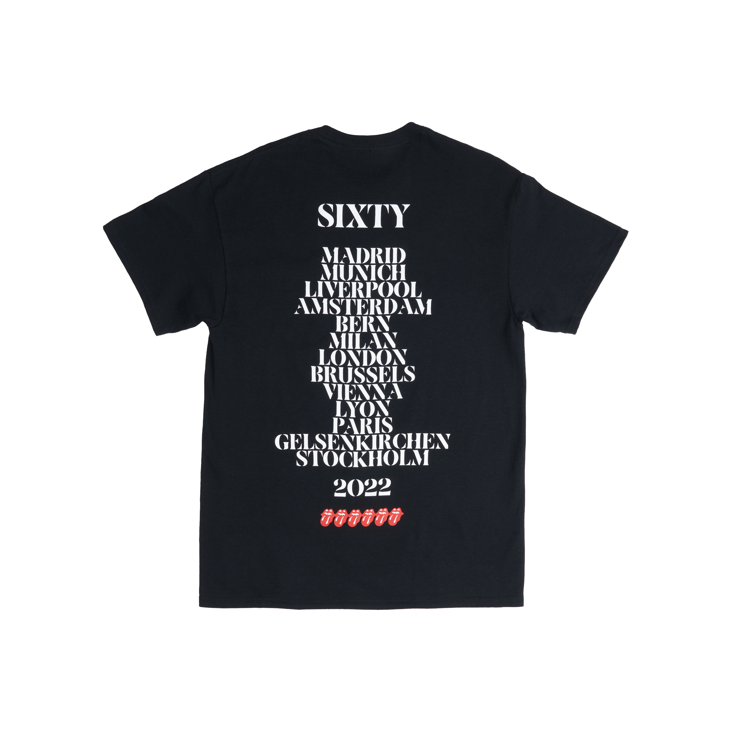 The Rolling Stones - Sixty Cyberdelic Tongue Tour T-Shirt