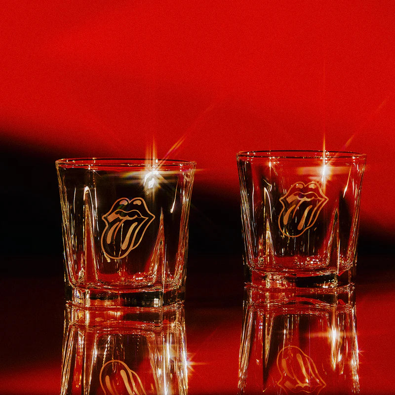 The Rolling Stones - Whiskey Glass Squared Set