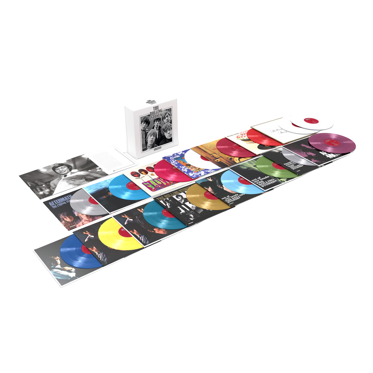The Rolling Stones In Mono: Colour Vinyl 16LP Box Set - The