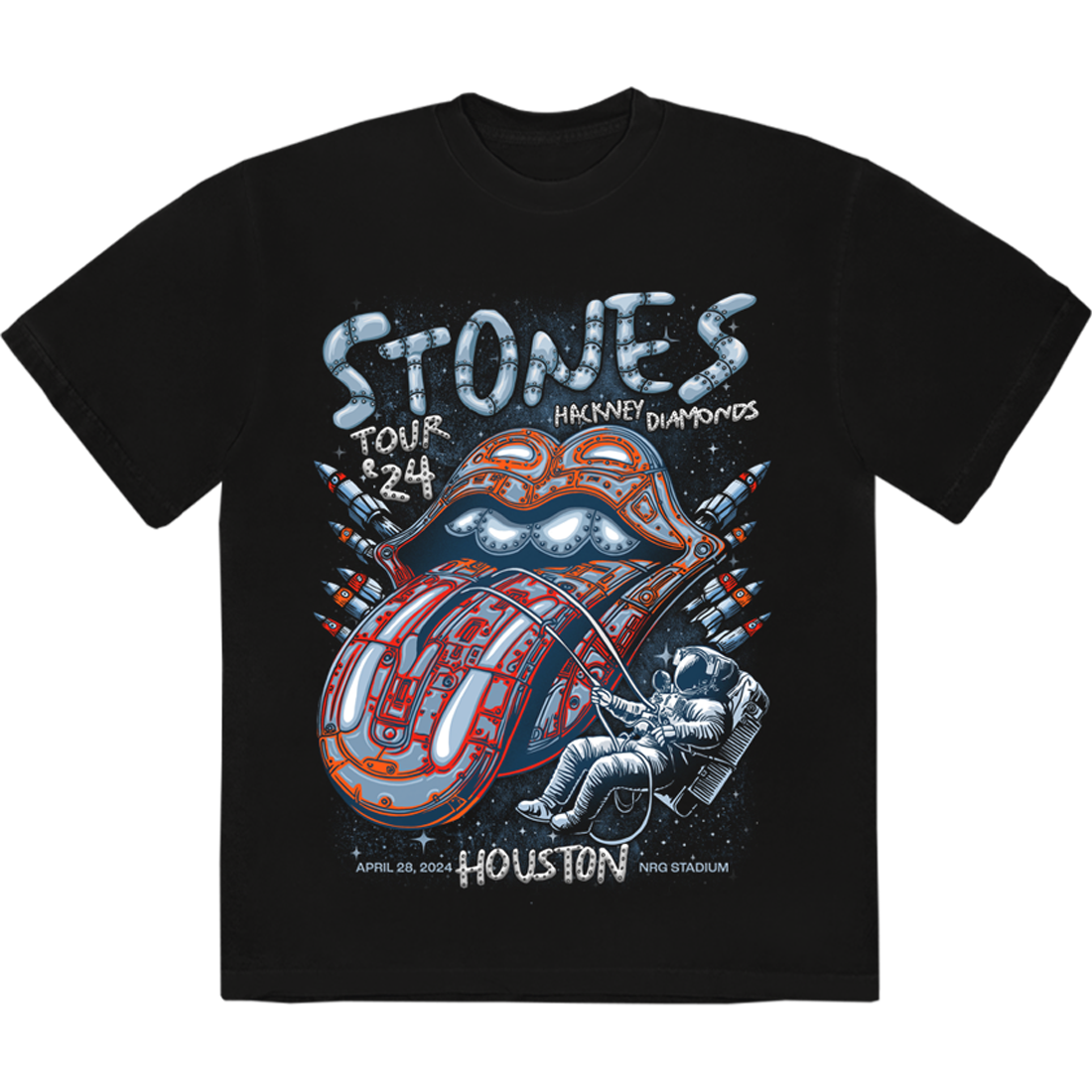 Houston TX 2024 T Shirt The Rolling Stones