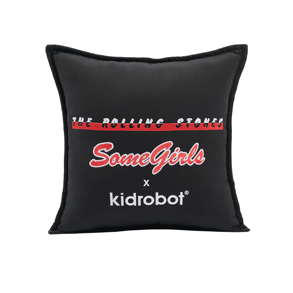The Rolling Stones - THE ROLLING STONES X KIDROBOT SOME GIRLS 16" PLUSH PILLOW