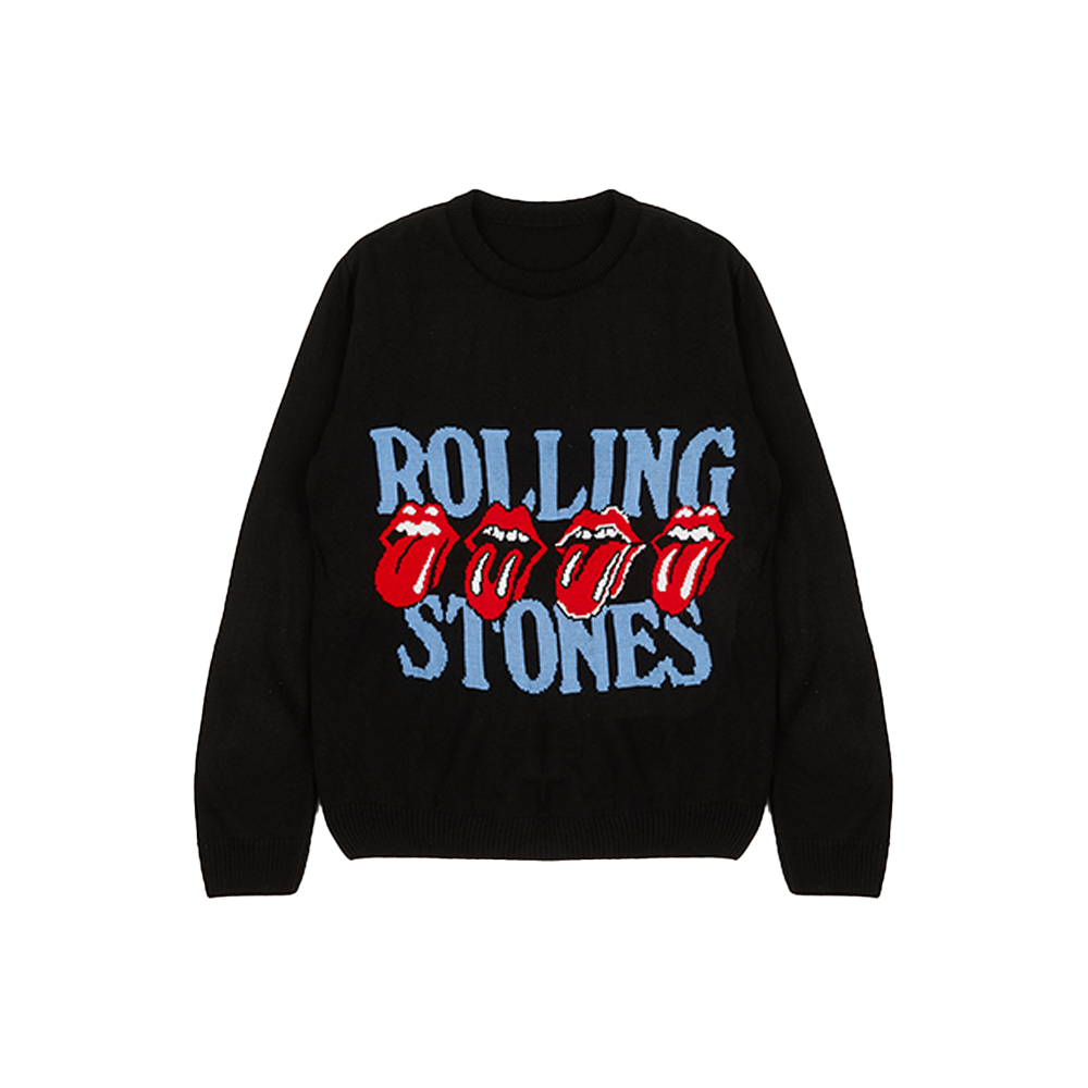 The Rolling Stones - Rolling Stones Licks Holiday Sweater