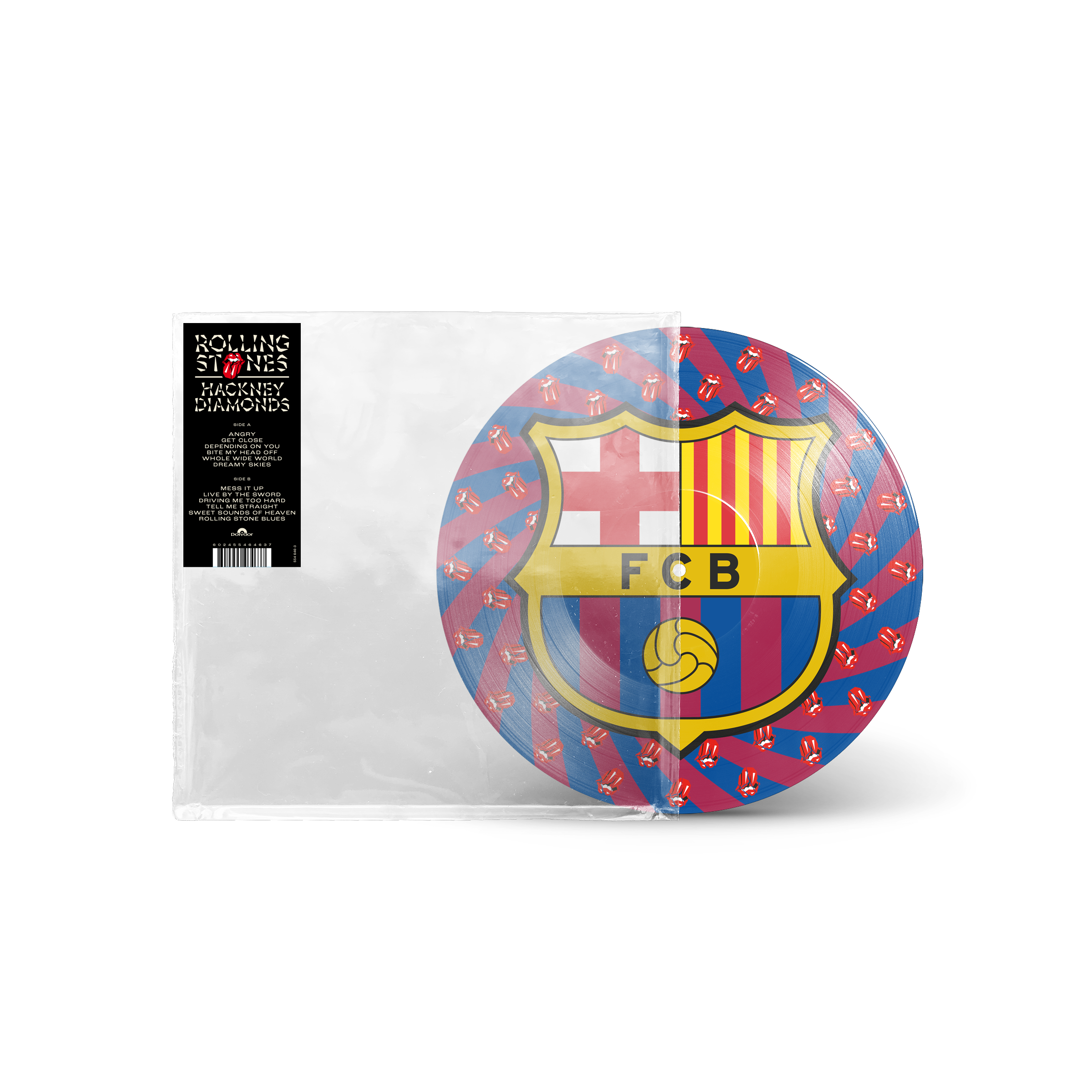 The Rolling Stones - Hackney Diamonds Barcelona FC Picture Disc