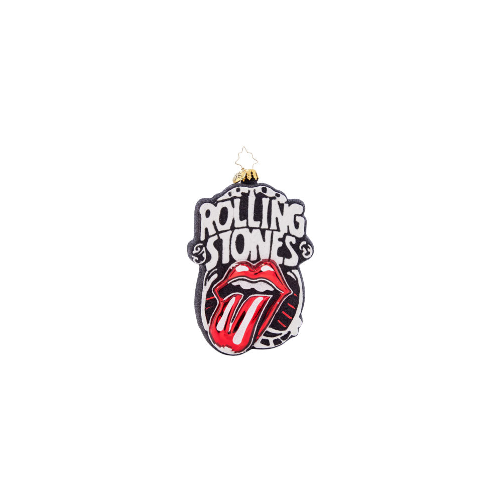 The Rolling Stones - Radko x Rolling Stones Rockin' Around The Xmas Tree Ornament