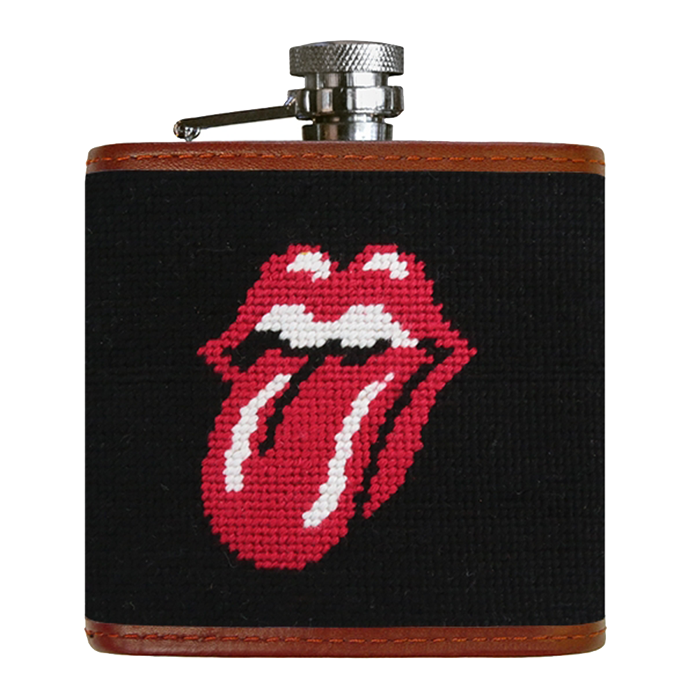 The Rolling Stones - Rolling Stones Needlepoint Flask