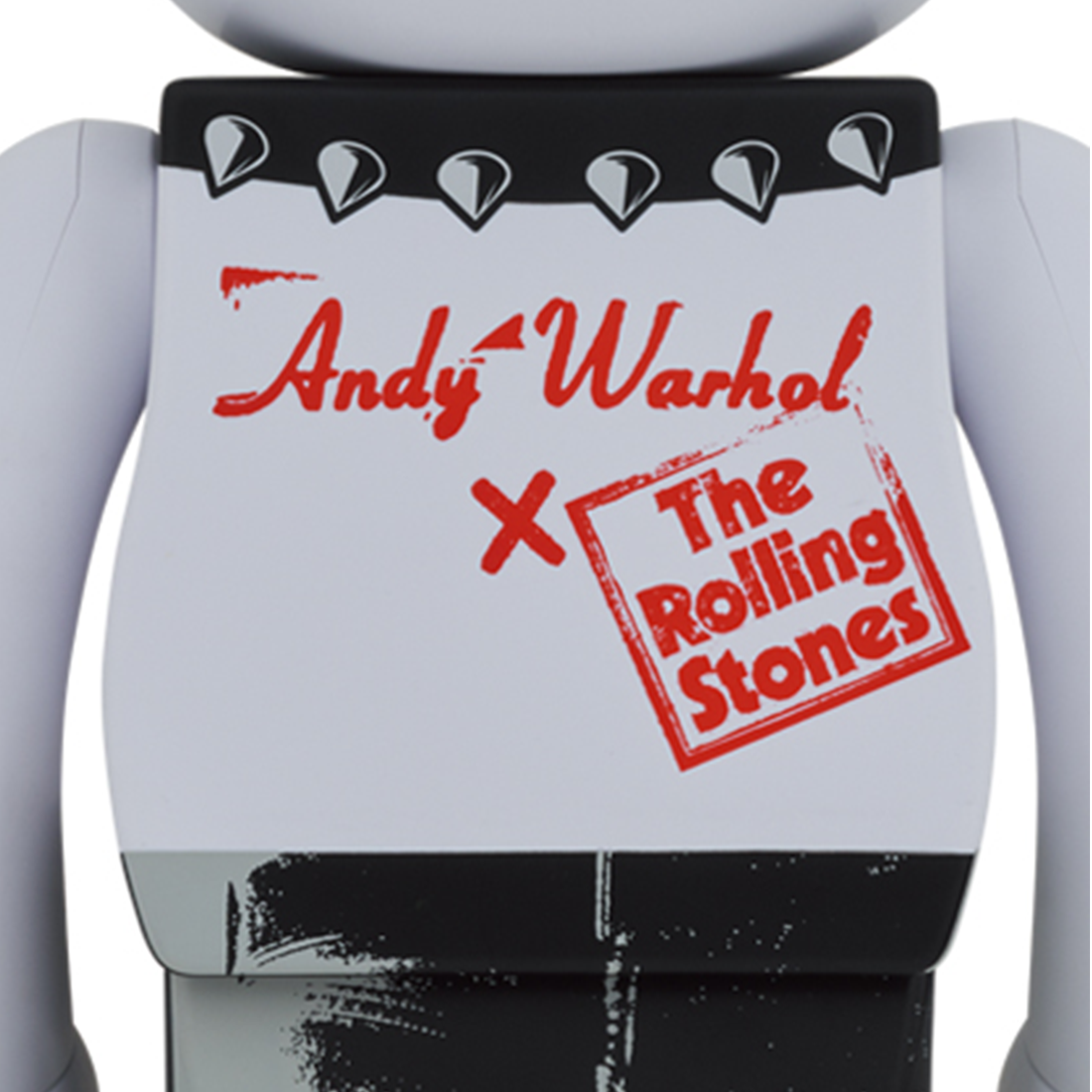 The Rolling Stones - BE@RBRICK × The Rolling Stones "Sticky Fingers" Design Ver. 1000%