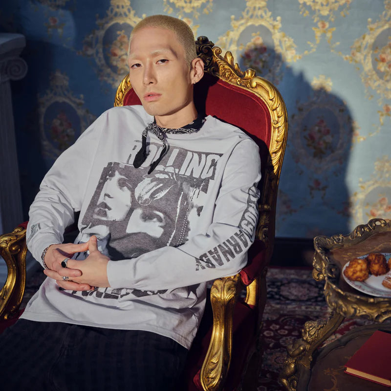 RS No. 9 - Exile Collage Graphic Longsleeve T-shirt