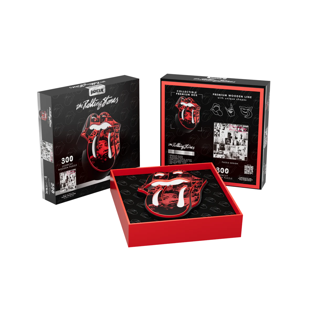 The Rolling Stones - WOODLUX X THE ROLLING STONES - EXILE ON MAIN ST PREMIUM PUZZLE