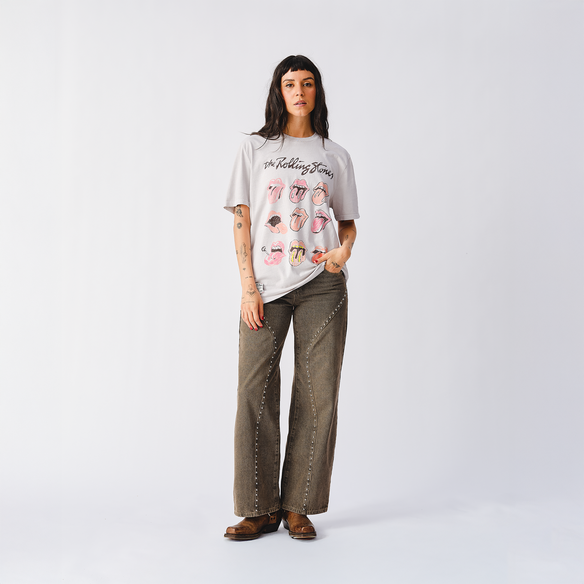 RS No. 9 - Classic Tongues History Taupe T-Shirt