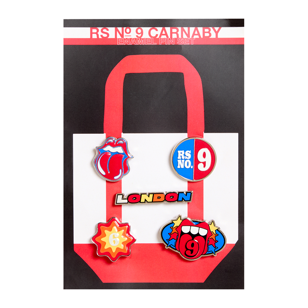 RS No. 9 - Nostalgic London Enamel Pin Badge Set