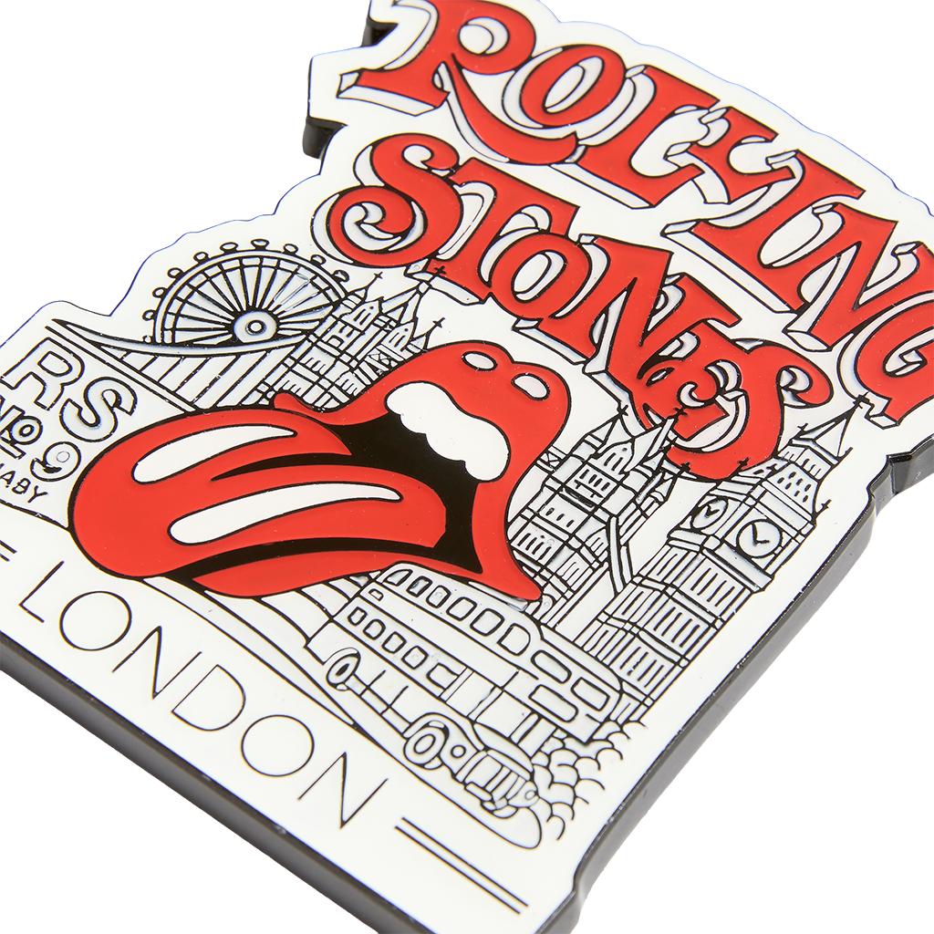 RS No. 9 - The Rolling Stones London Resin Stones Magnet