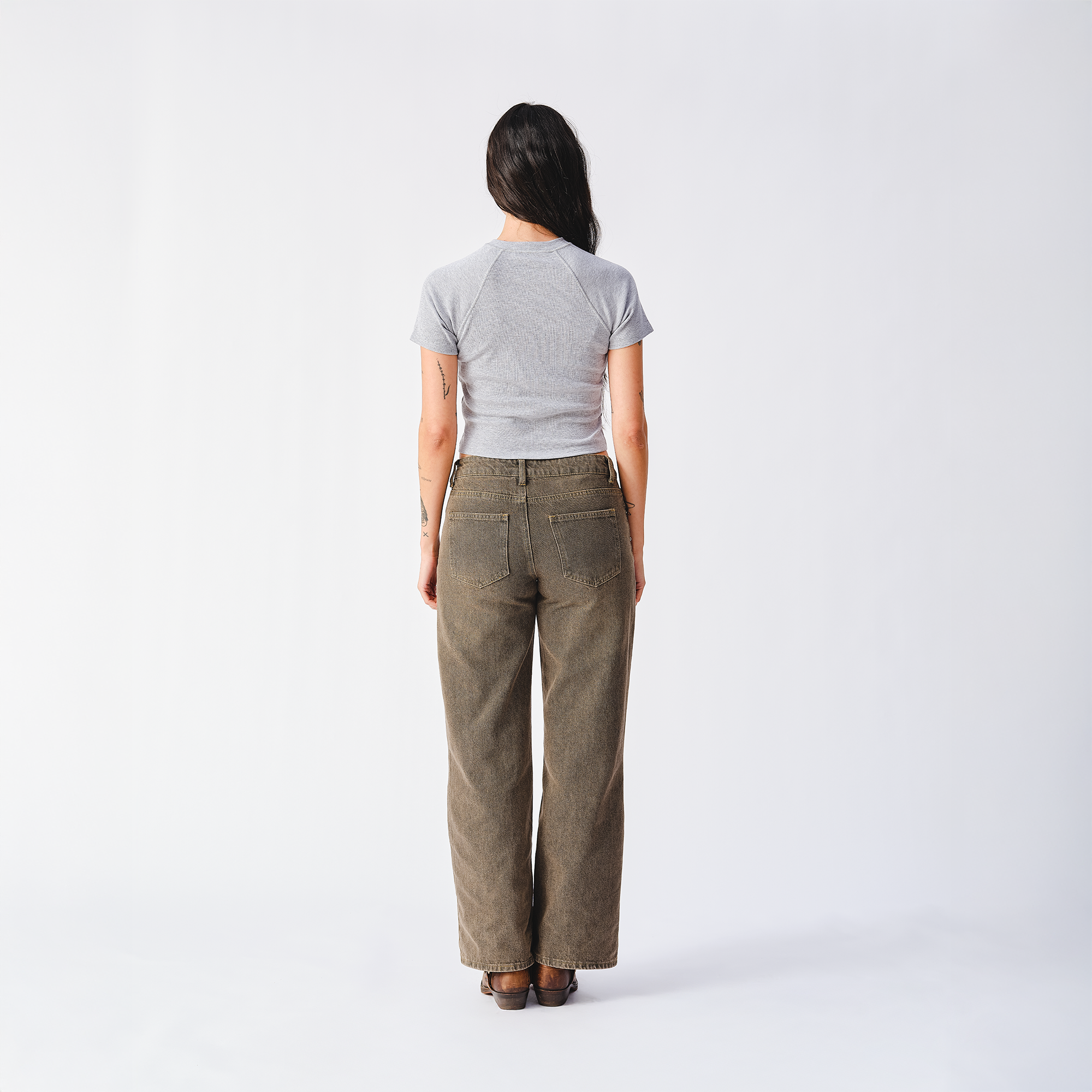 RS No. 9 - Est. 1962 Heather Grey Baby Tee