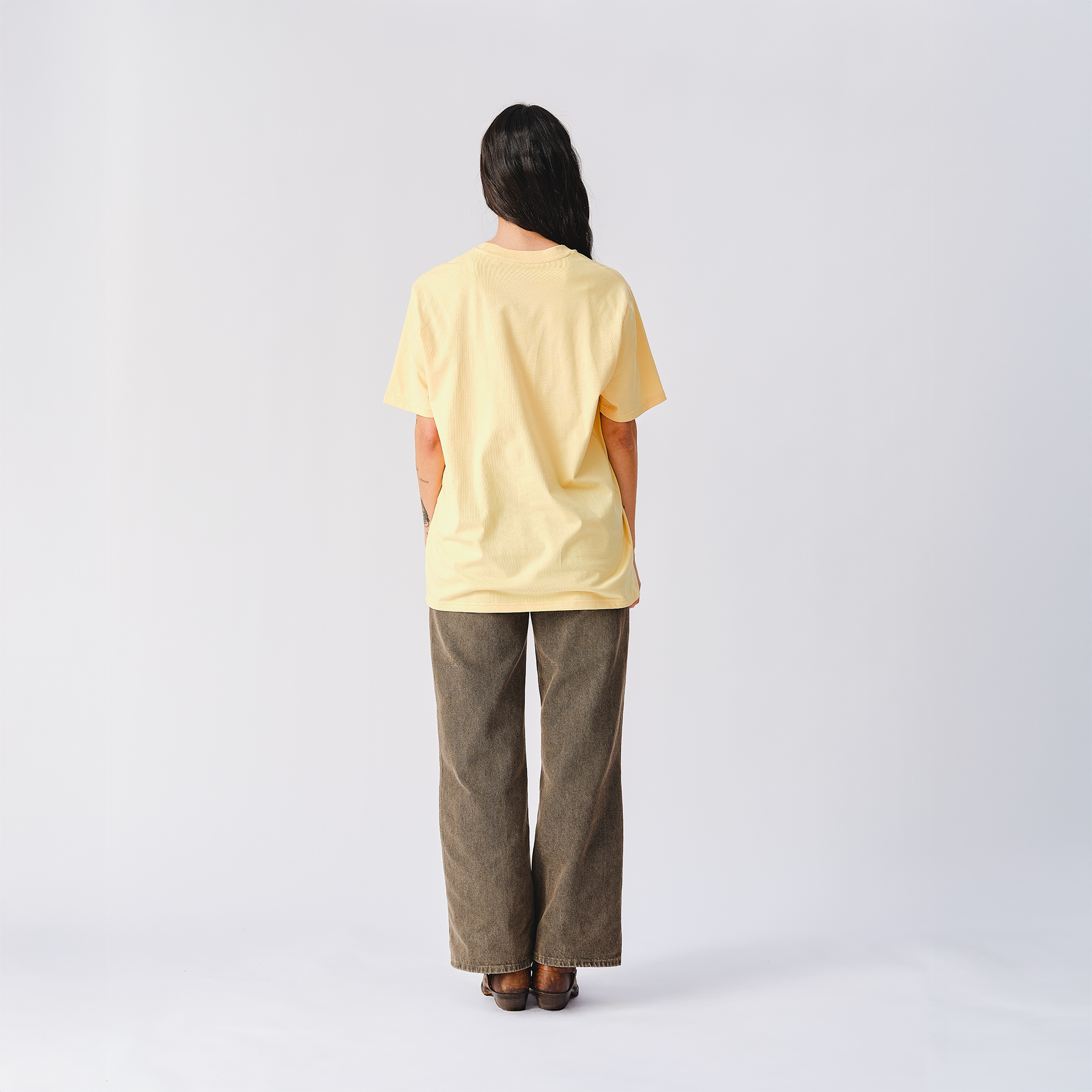 RS No. 9 - Rolling Stones Star Burst Logo Yellow T-Shirt