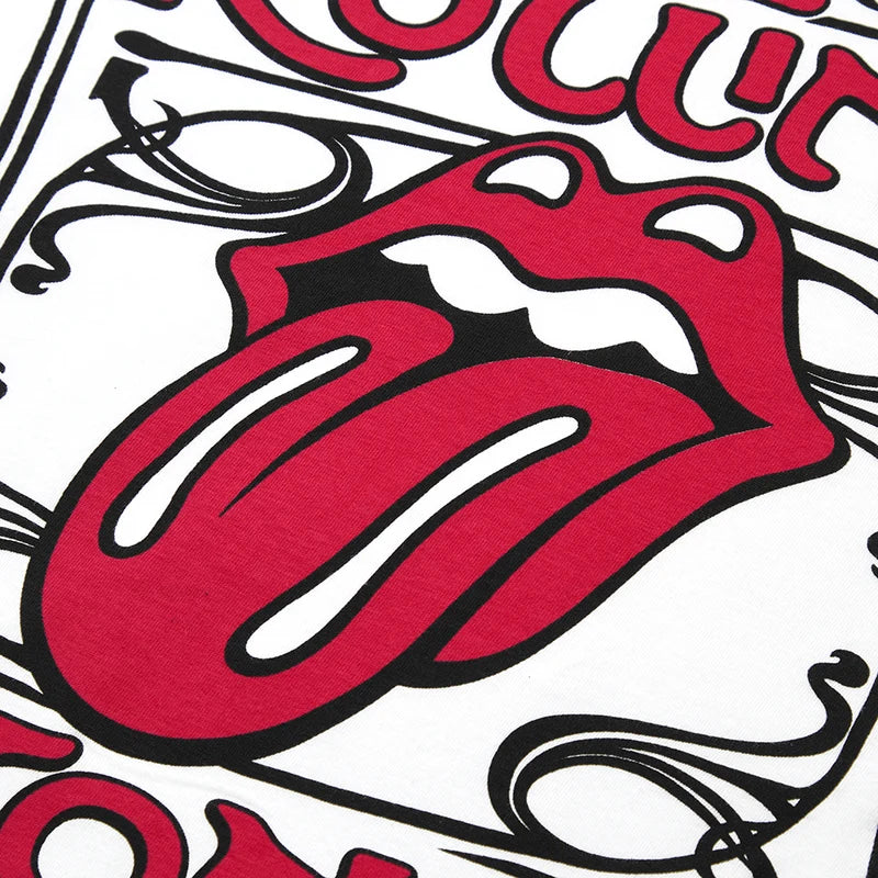 RS No. 9 - TONGUE POSTER RINGER T-SHIRT