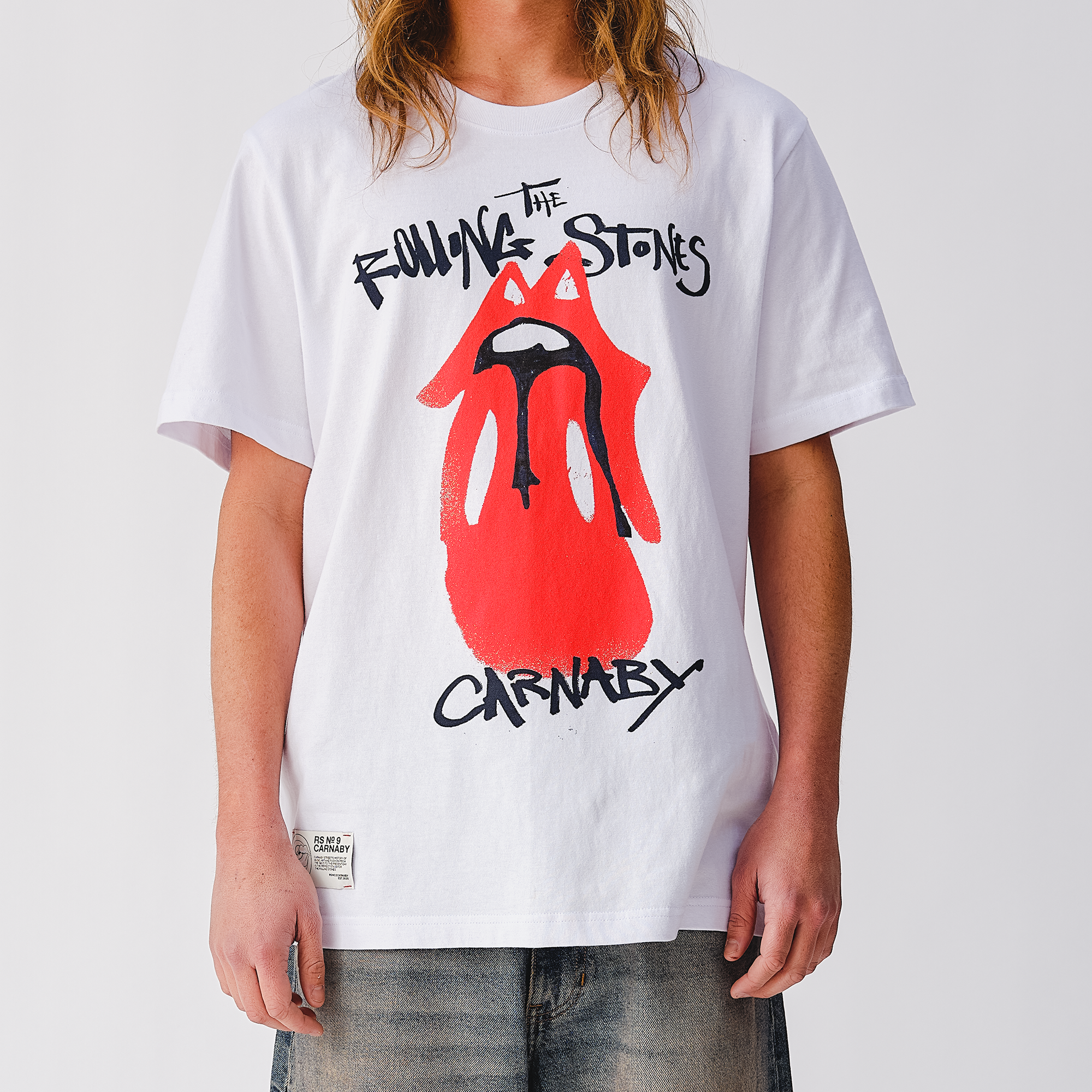 RS No. 9 - RS No. 9 Tongue Evolution White T-Shirt