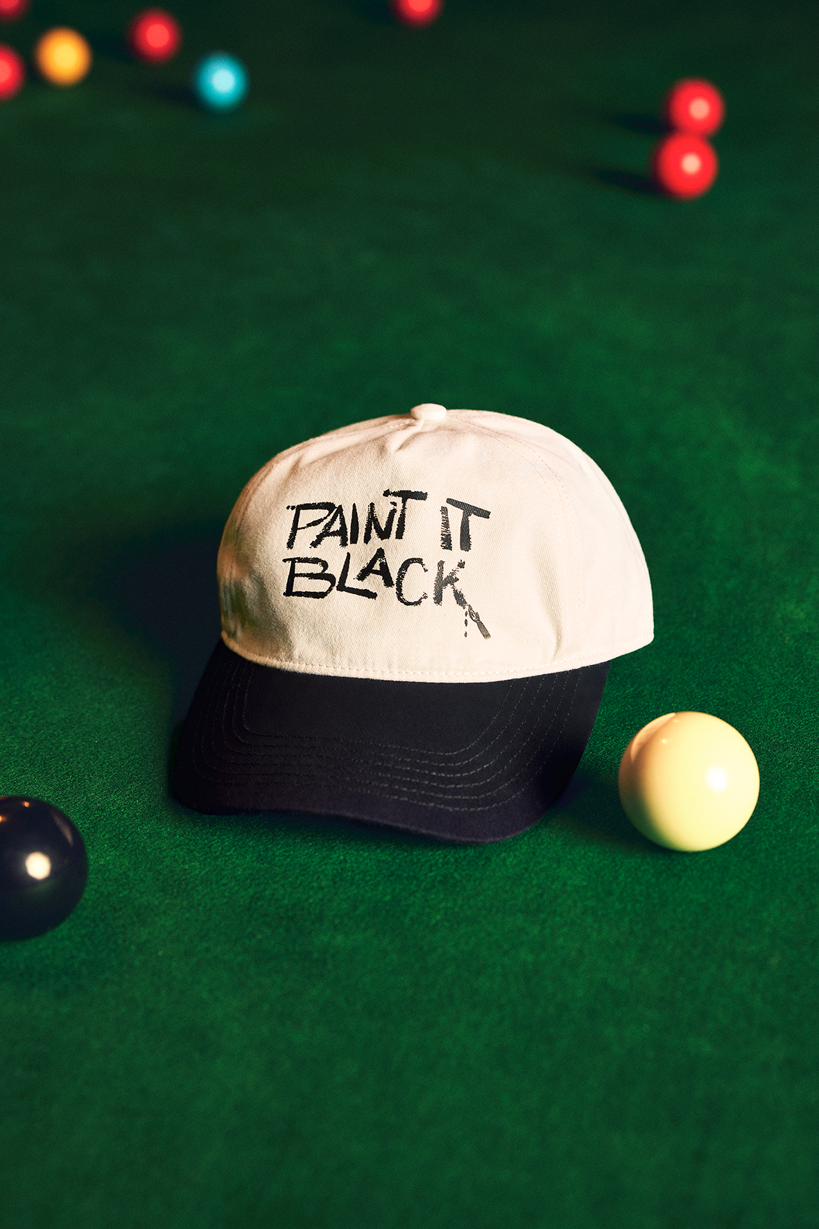 RS No. 9 - PAINT IT BLACK PAINTERS CAP