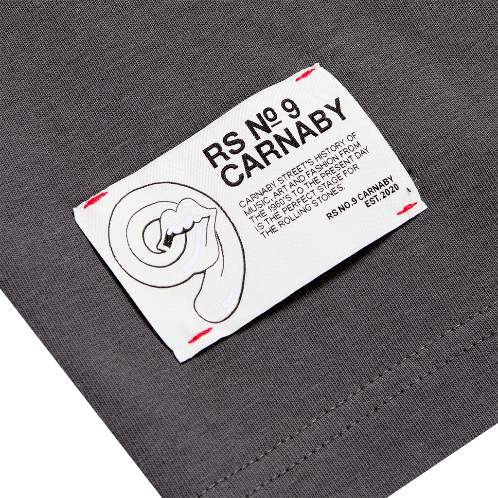 RS No. 9 - Classic Stones Charcoal Photo T-Shirt