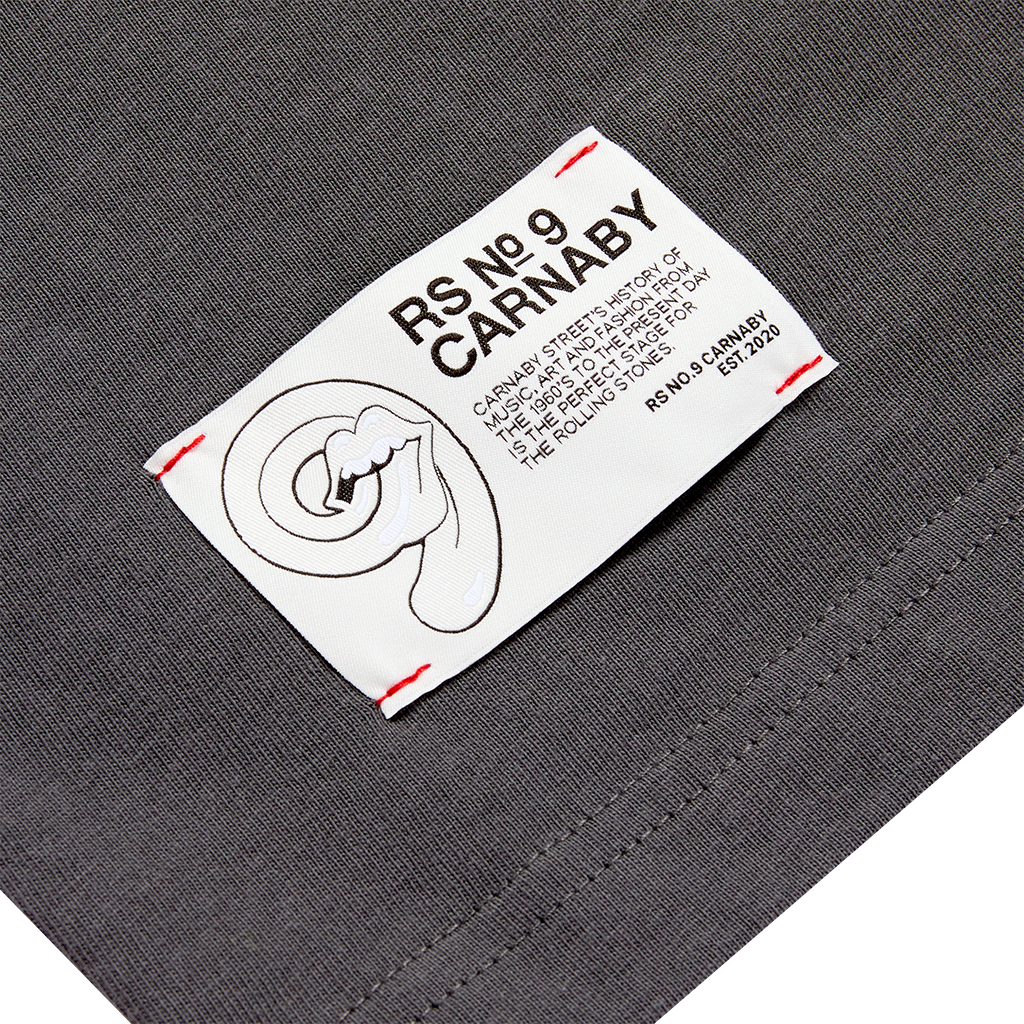 RS No. 9 - It's Only Rock n Roll Pierced Tongue Black Photo T-Shirt