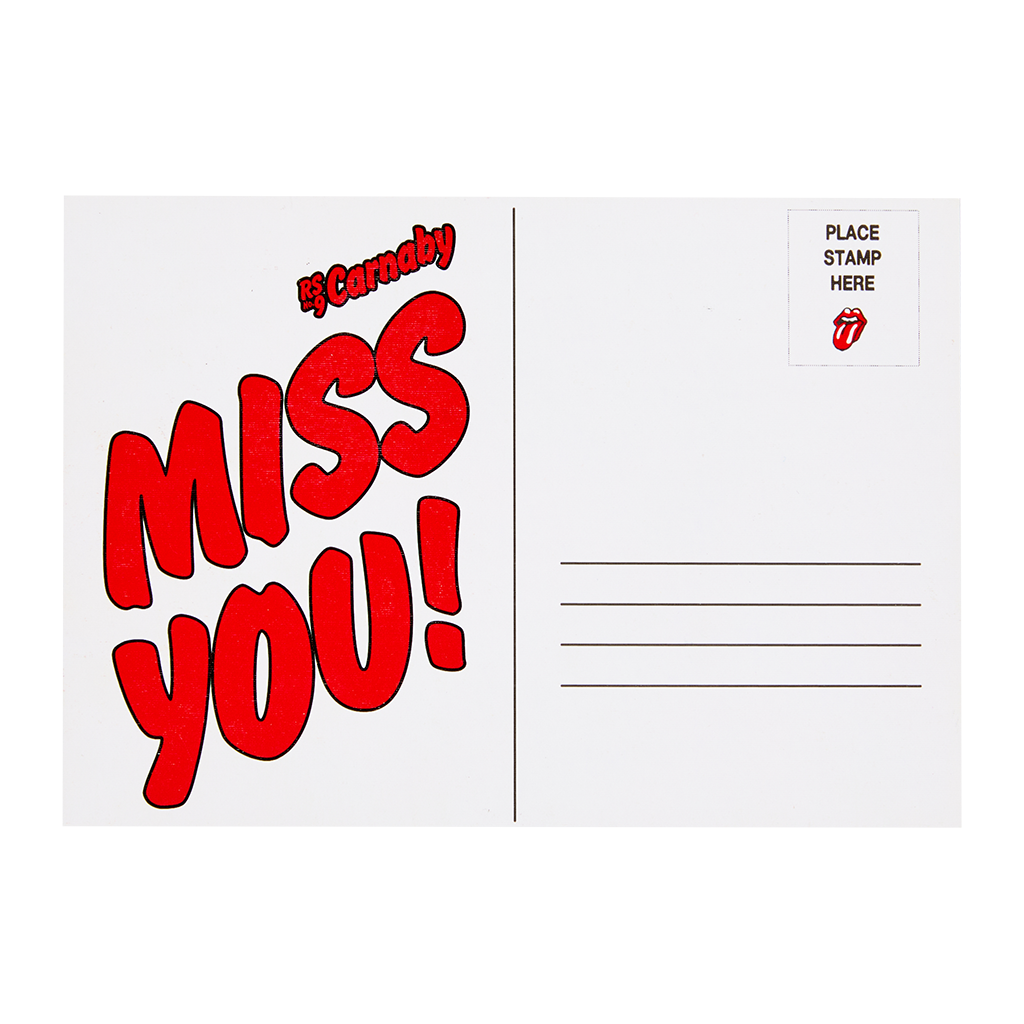 RS No. 9 - Lenticular Miss You! London Postcard