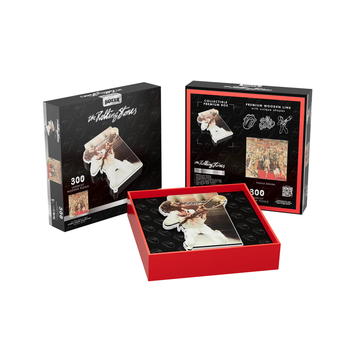 The Rolling Stones - WOODLUX X THE ROLLING STONES - IT´S ONLY ROCK & ROLL PREMIUM PUZZLE
