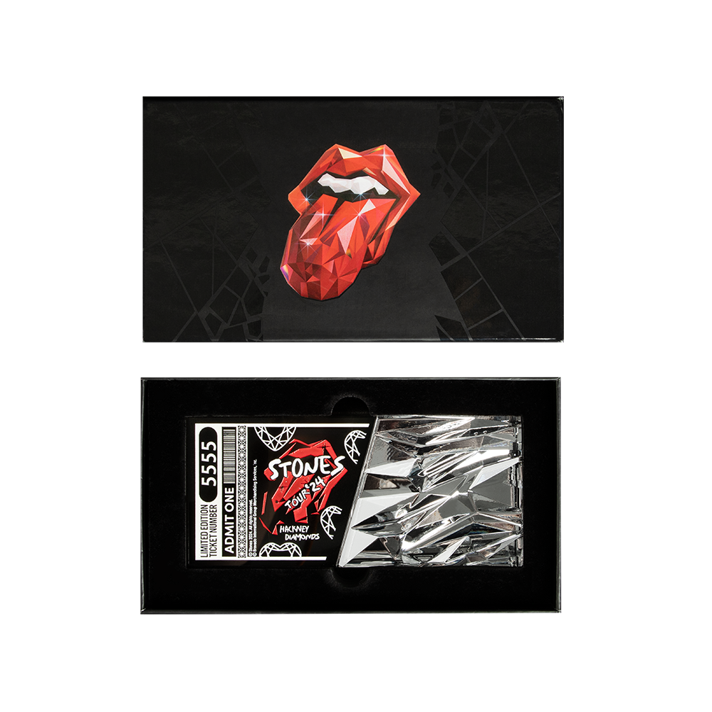 The Rolling Stones - Limited Edition Hackney Diamonds Tour 2024 Commemorative Ticket