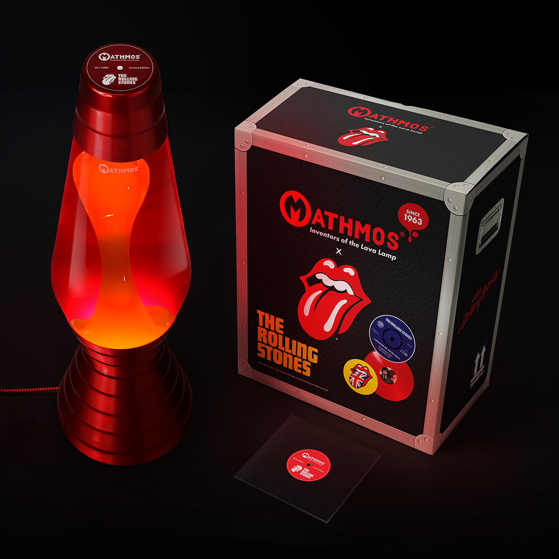 RS No. 9 - Mathmos x The Rolling Stones Lava Lamp
