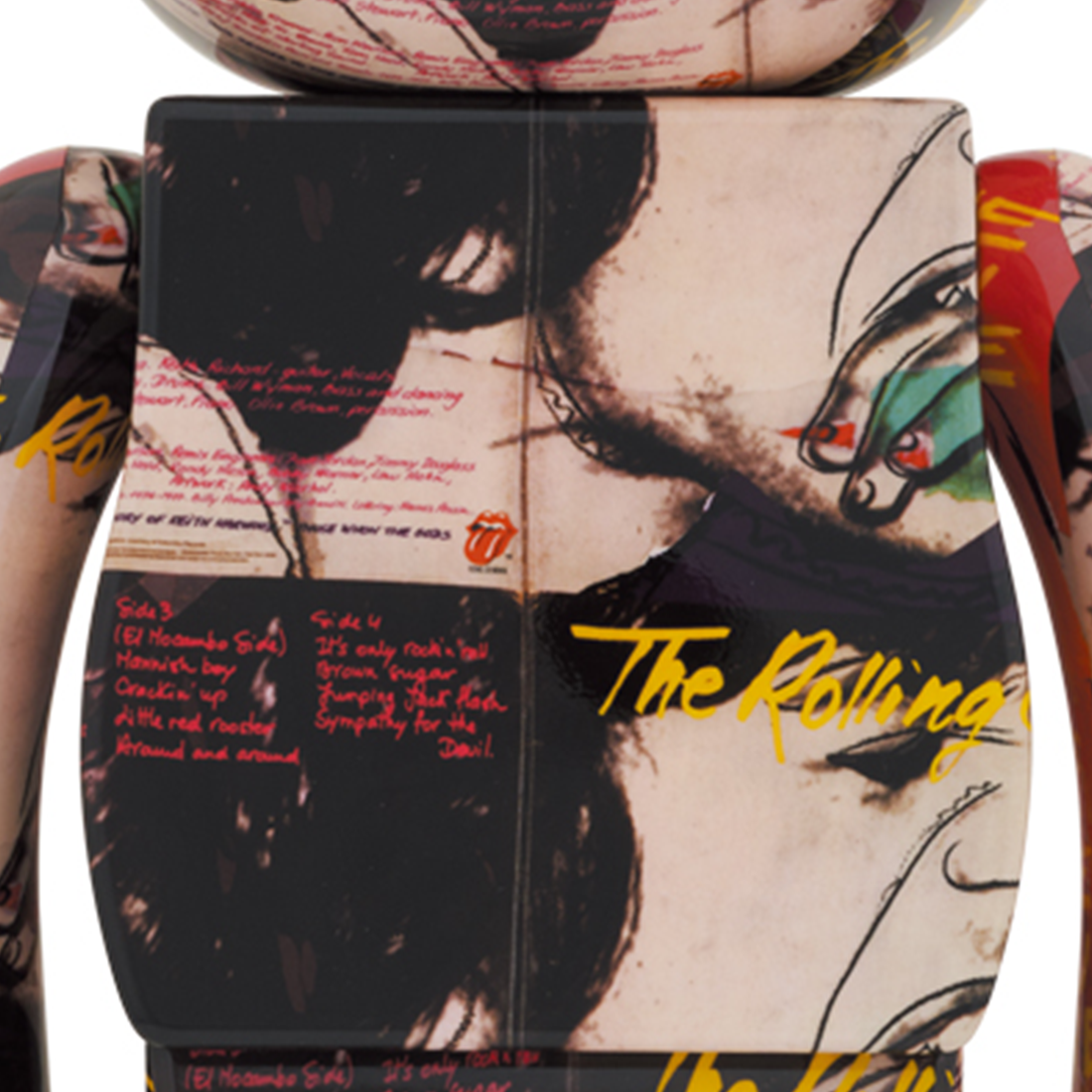 The Rolling Stones - BE@RBRICK x Andy Warhol × The Rolling Stones “Love You Live” 100% & 400%