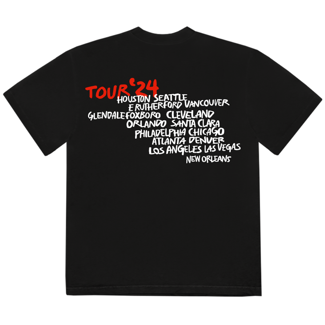 The Rolling Stones - Hackney Diamonds Tour Dateback T-shirt