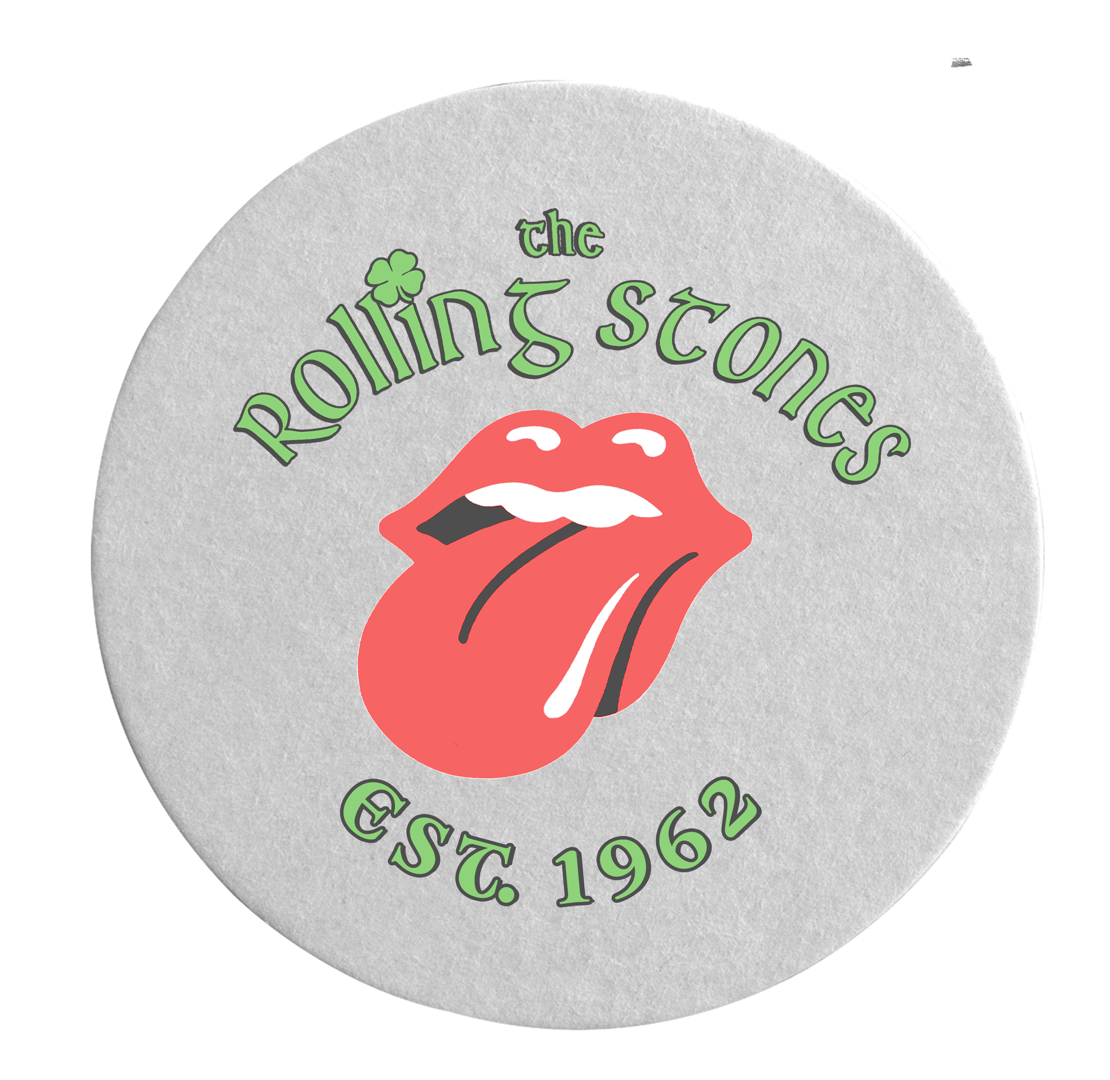 The Rolling Stones - Luck O' The Stones Beer Mats