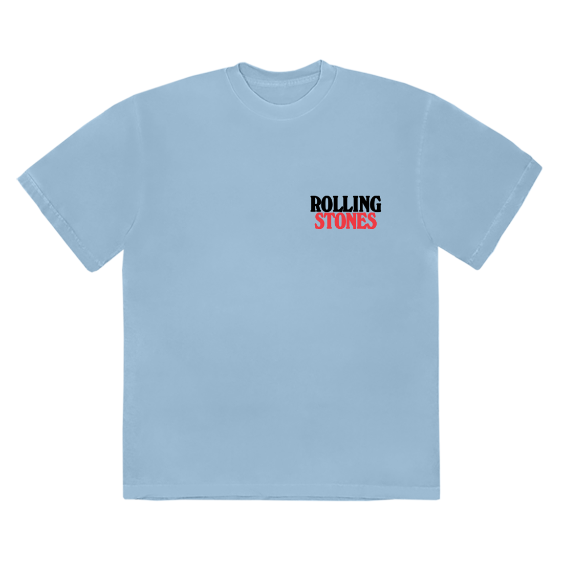 The Rolling Stones - Rolling Stones Licks Blue T-shirt