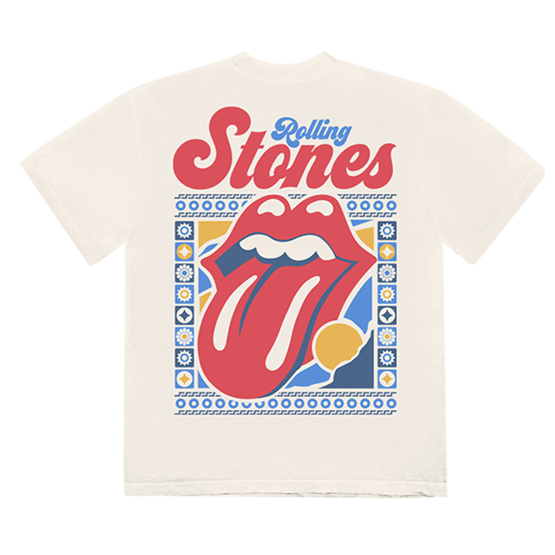 The Rolling Stones - BEIGE SUMMER T-SHIRT