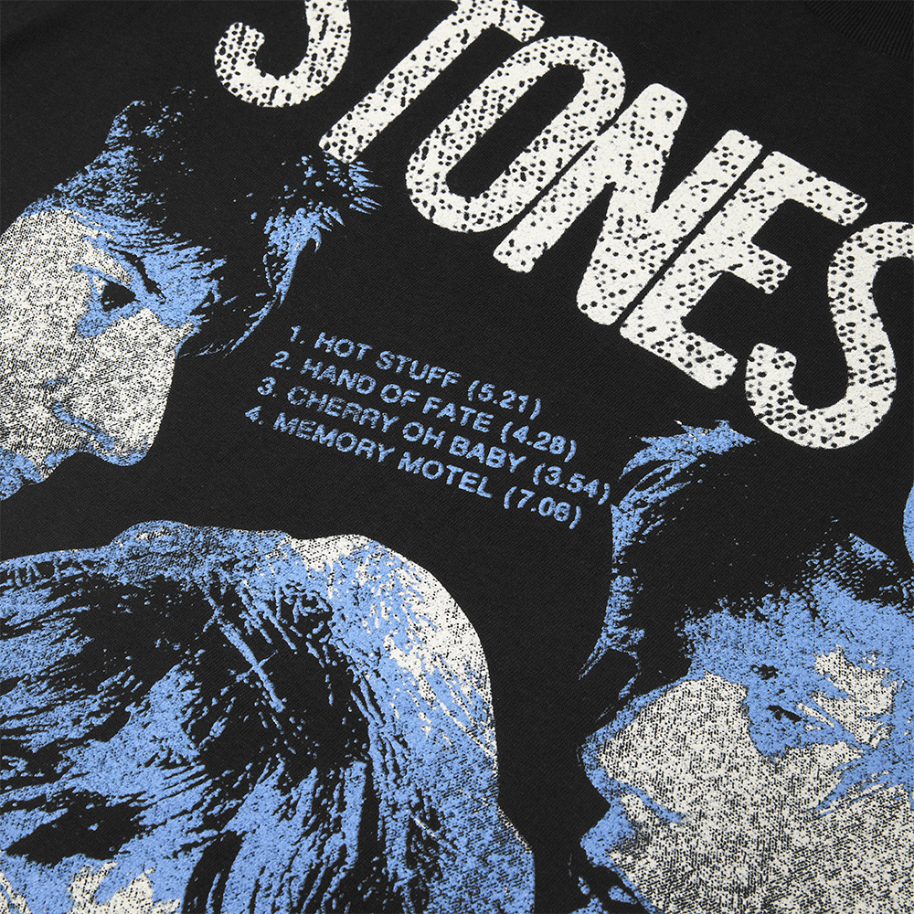 The Rolling Stones - Black and Blue Black Tee