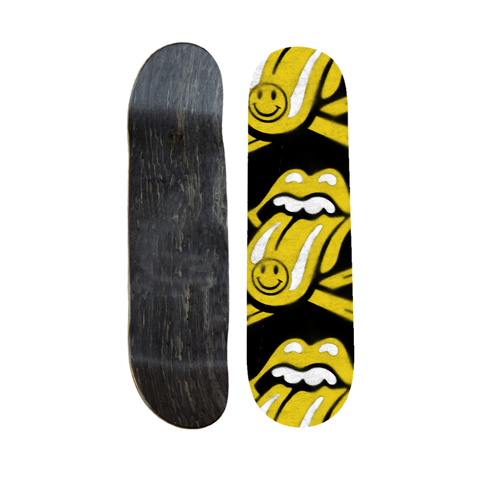 The Rolling Stones - Rolling Stones x Fatboy Slim Skate Deck