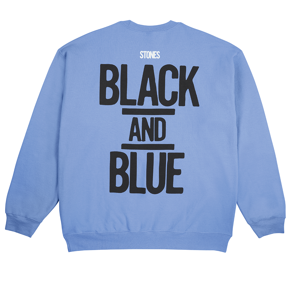 The Rolling Stones - Black and Blue Crewneck