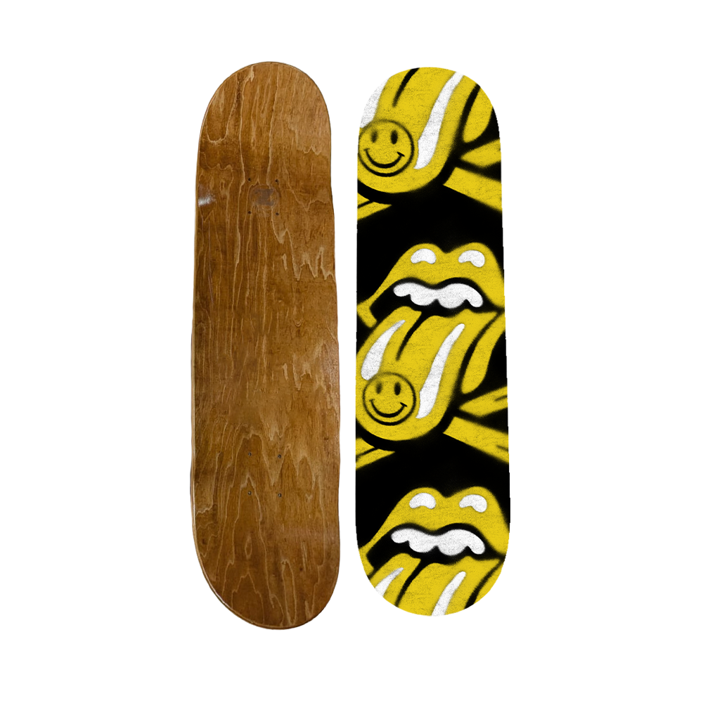 The Rolling Stones - Rolling Stones x Fatboy Slim Skate Deck